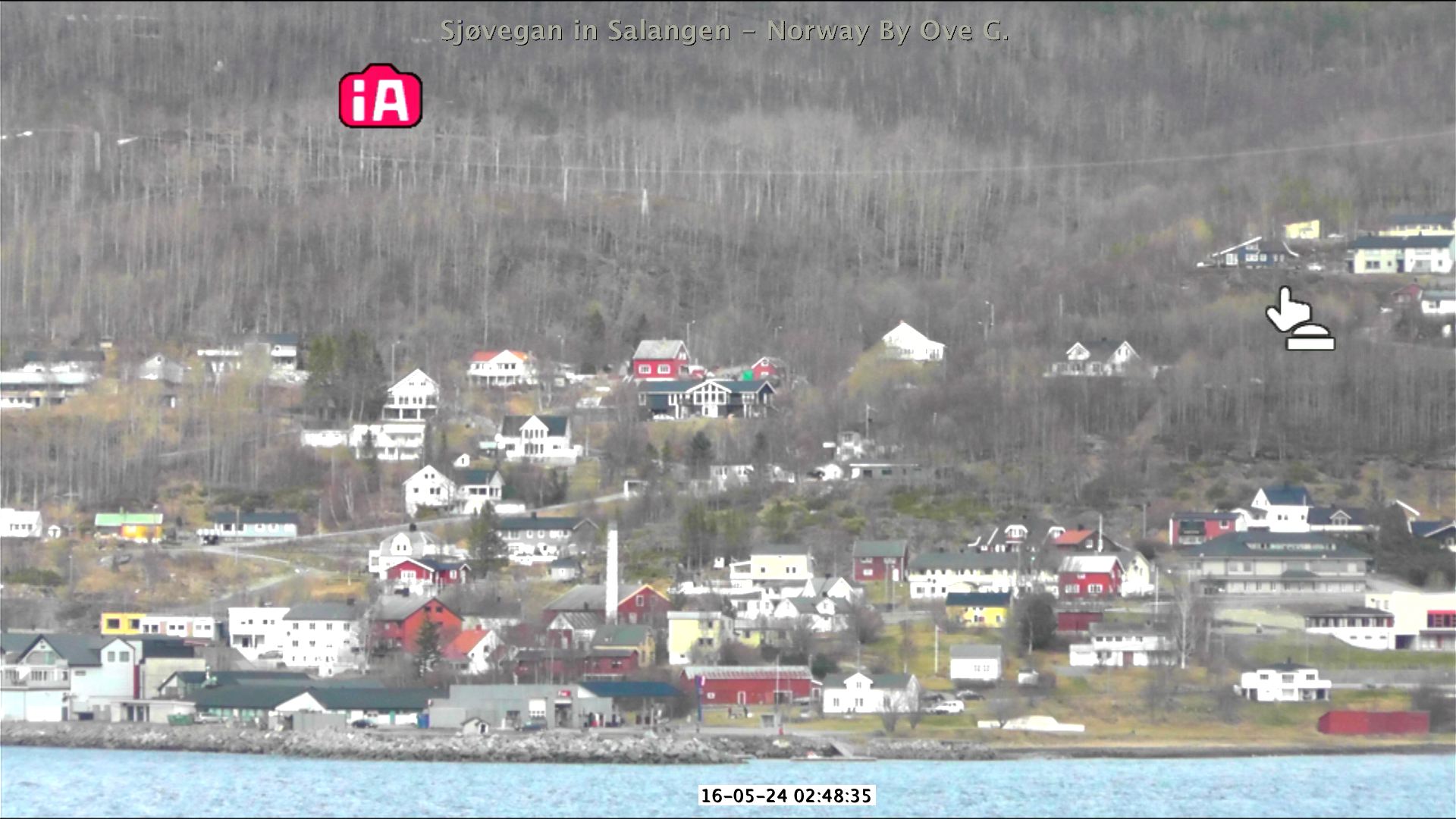 Webcam Sjøvegan, Salangen, Troms, Norwegen