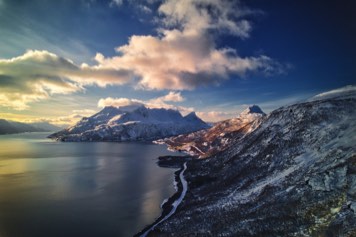 Salangen mot Andørja