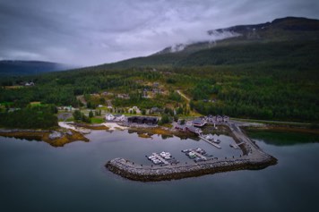 Garsnes Brygge in Salangen.