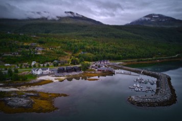 Garsnes Brygge in Salangen.