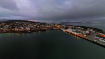 Finnsnes Harbour, Senja County, Norway