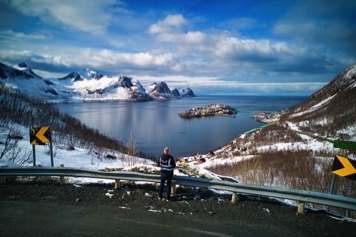 Husøy in Senja County, North Norway
