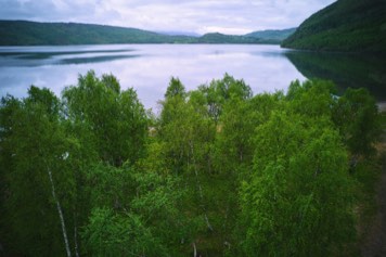View Elvenes in Øvre Salangen.