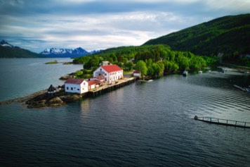 Dyrøya view from Langhamn.