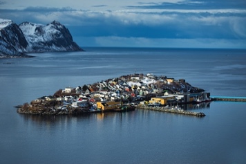 Husøy in Senja County, North Norway
