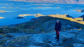 Hamn in Senja County, Mountain Hike Norway